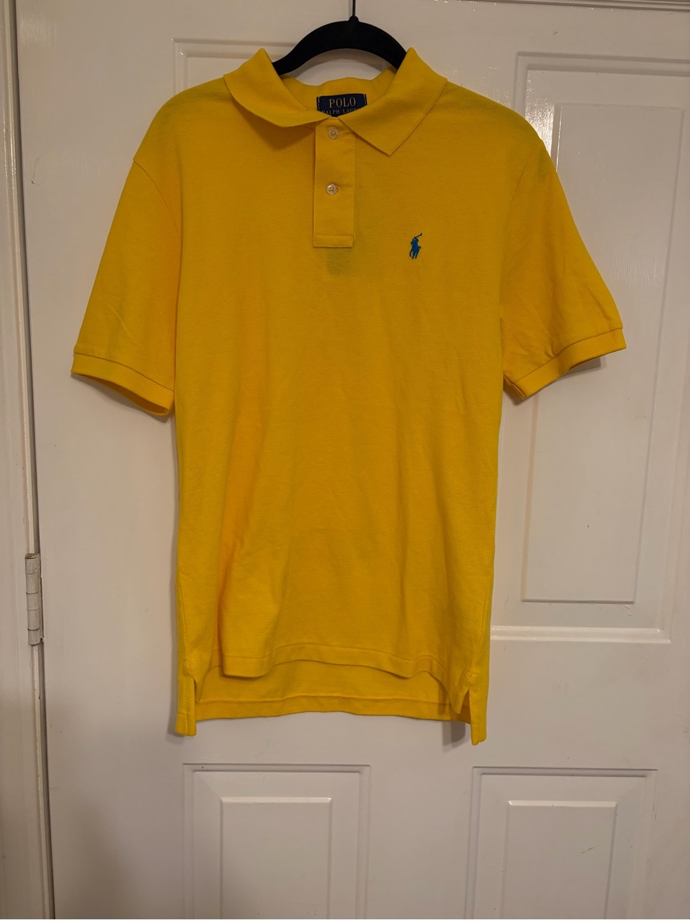Polo Ralph Lauren Boy's Yellow Polo Shirt Size Large (14-16) New with Tags